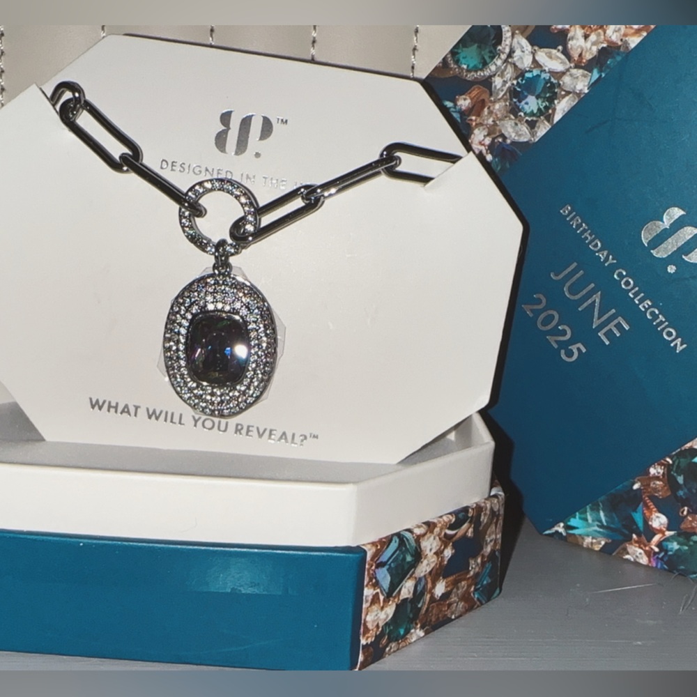 Countless Memories ~ Hematite Plating ~ June Birthday Collection